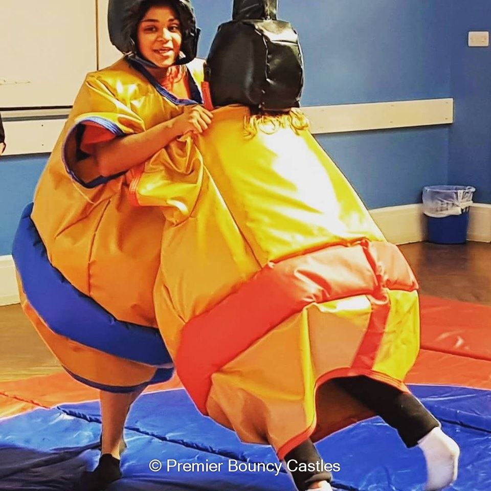 Childrens Sumo Suits - Bouncy Castle, Rodeo Bull And Bucking Bronco ...